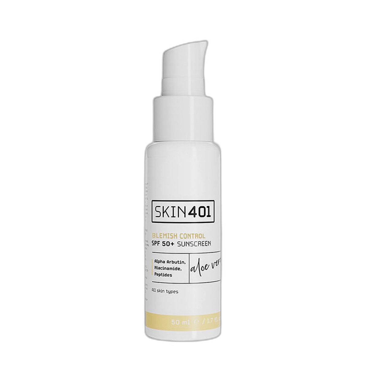 Skin401 Blemish Control SPF+50 Sunscreen 50 mlLekeli Ciltler İçin Güneş KremiSkin4011MST-15774Skin401 Blemish Control SPF+50 Sunscreen 50 ml