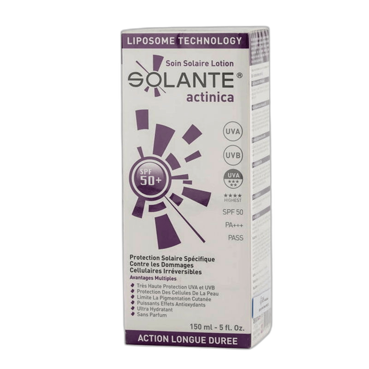 SOLANTE ACTINICA SPF 50+ LOSYON 150 ml tüpGüneş Losyonu & SütüAKUR1MST-15022SOLANTE ACTINICA SPF 50+ LOSYON 150 ml tüp