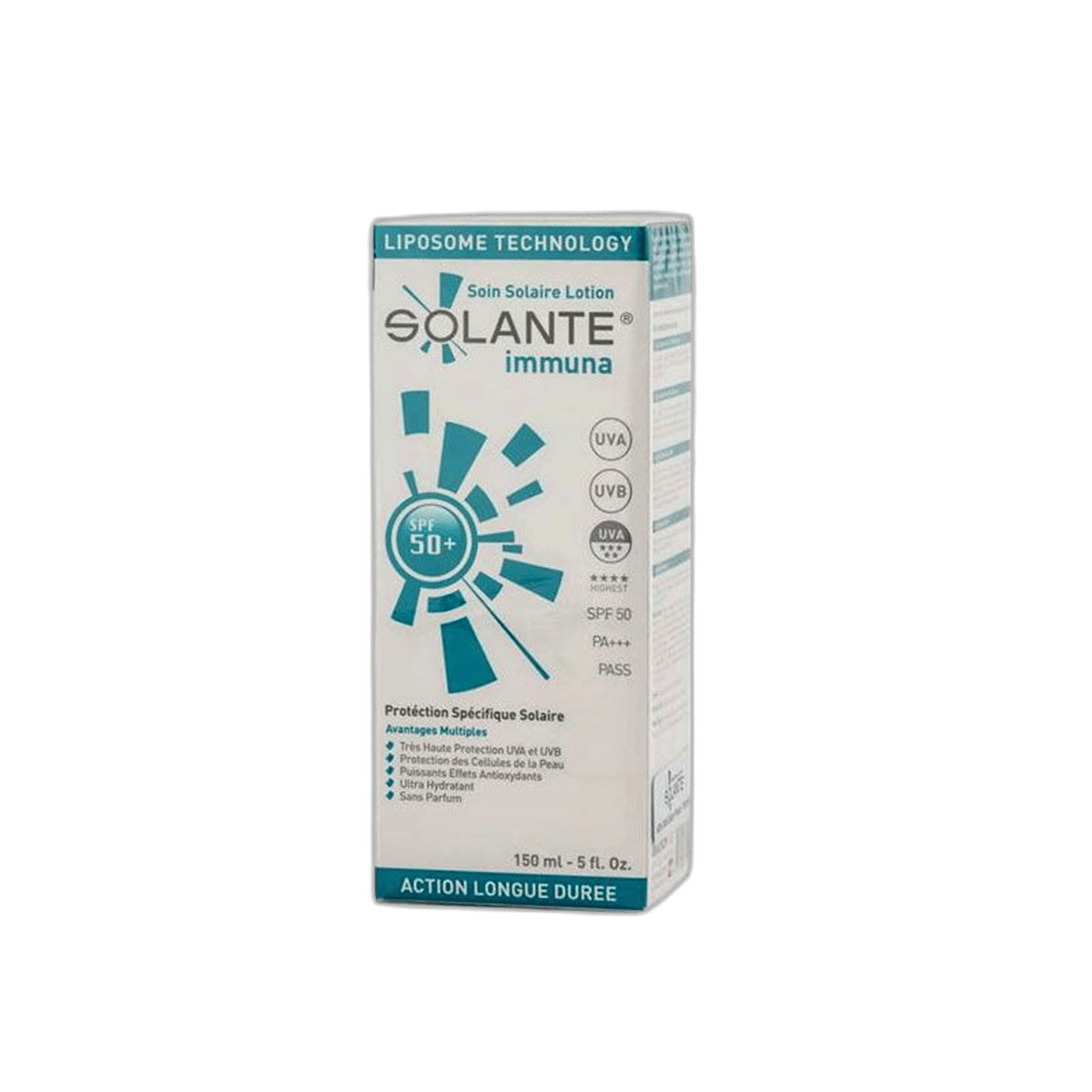 SOLANTE IMMUNA SPF 50+ LOSYON 150 ml tüpGüneş Losyonu & SütüAKUR1MST-15025SOLANTE IMMUNA SPF 50+ LOSYON 150 ml tüp