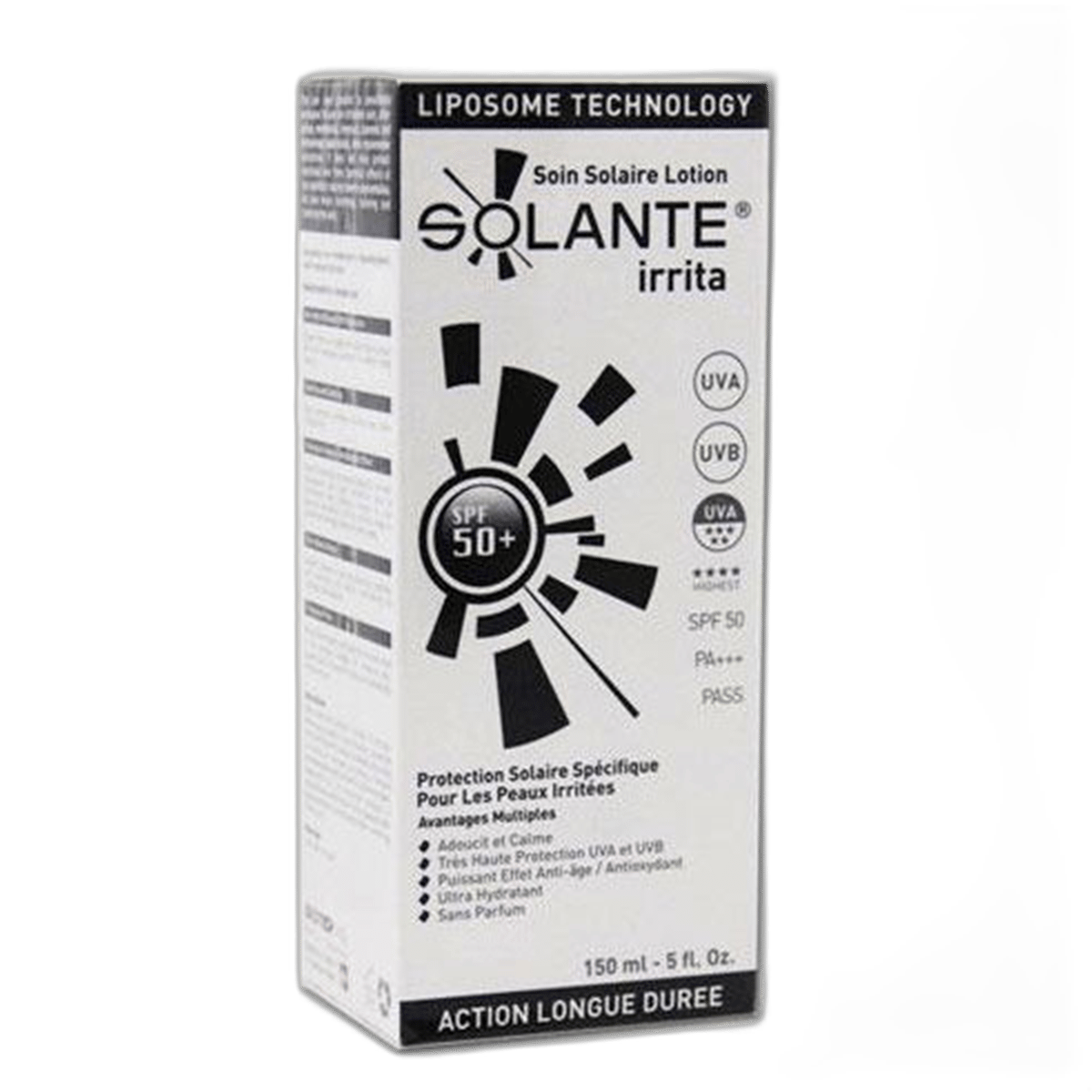 SOLANTE IRRITA SPF 50+ LOSYON 150 ml tüpGüneş Losyonu & SütüAKUR1MST-15026SOLANTE IRRITA SPF 50+ LOSYON 150 ml tüp