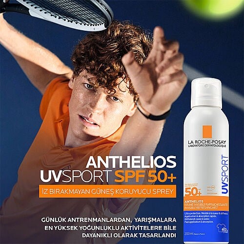 SpreyLa Roche PosaylarocheuvsportLa Roche Posay Anthelios UVSPORT SPF50+ Güçlü Güneş Koruyucu Sprey 200 ml