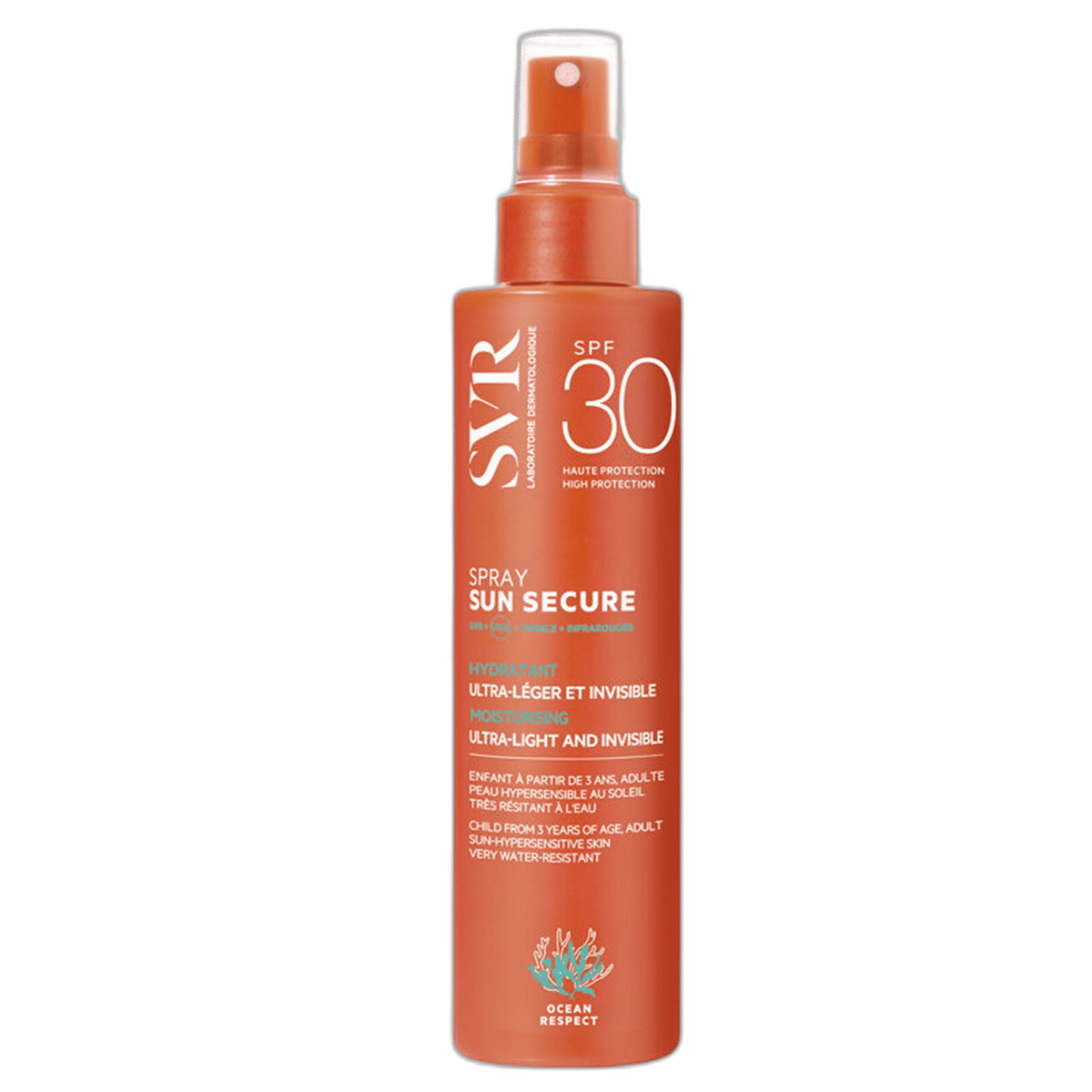SVR SUN SECURE SPF30 GUNES KORUYUCU SPREY 200 ml şişeGüneş SpreyiYONCA KOZMETİK1MST-15127SVR SUN SECURE SPF30 GUNES KORUYUCU SPREY 200 ml şişe