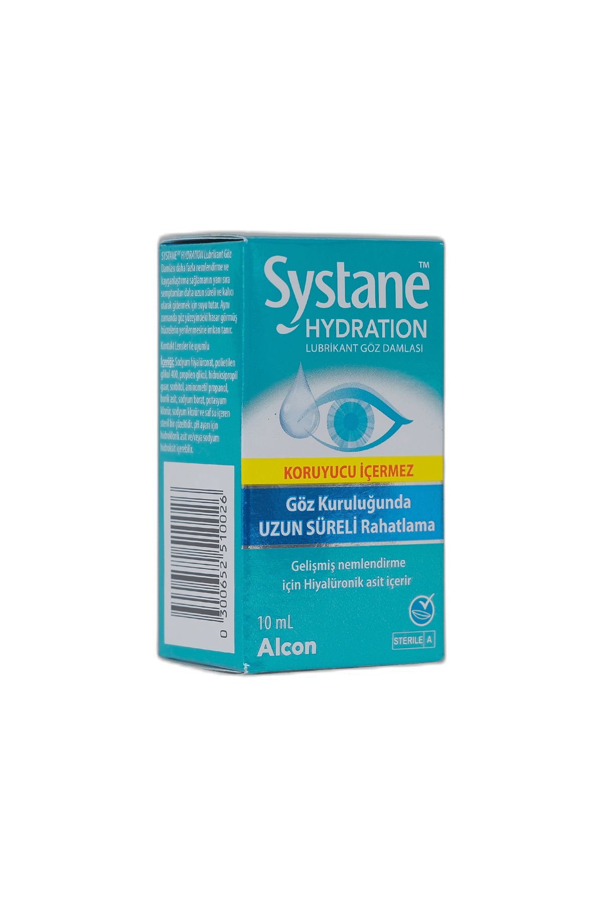 SYSTANE HYDRATION LUBRIKANT GOZ DAMLASI 10 ml şişeGöz DamlasıALCON1MST-11847SYSTANE HYDRATION LUBRIKANT GOZ DAMLASI 10 ml şişe