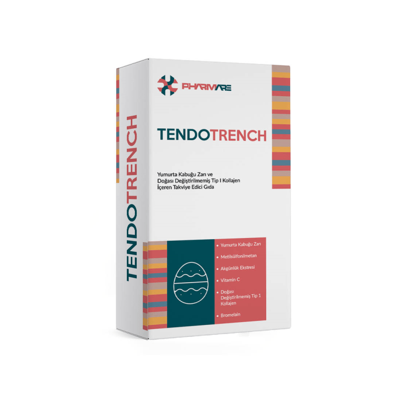Tendotrench 30 TabletEklemPharmarePHARMARE-TENDOTRENCH30Tendotrench 30 Tablet