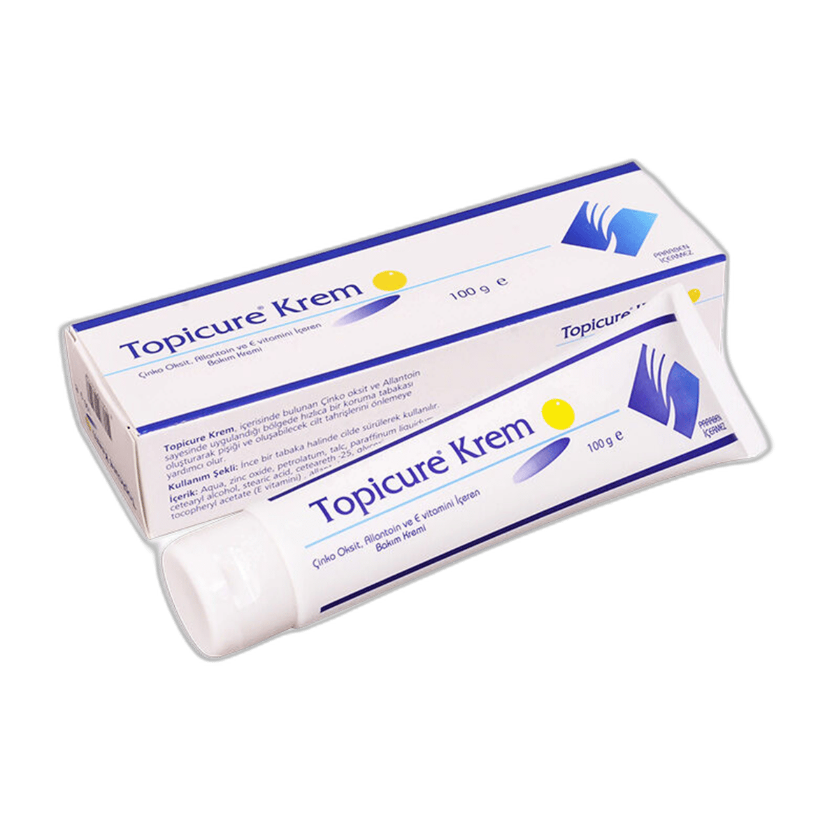 TOPICURE CINKO OKSIT, ALLANTOIN VE E VITAMINI ICEREN BAKIM KREMI %25 100 g tüpVücut KremiMEGA-FARMA1MST-8096TOPICURE CINKO OKSIT, ALLANTOIN VE E VITAMINI ICEREN BAKIM KREMI %25 100 g tüp