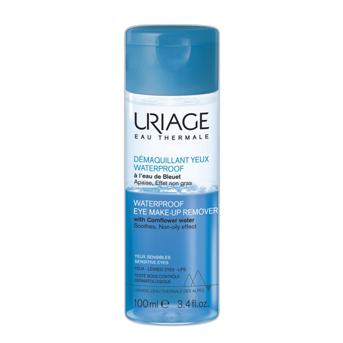 URIAGE WATERPROOF EYE MAKE-UP REMOVER 100 ml şişeGöz Makyaj TemizleyiciTE-HA KOZMETİK1MST-12083URIAGE WATERPROOF EYE MAKE-UP REMOVER 100 ml şişe