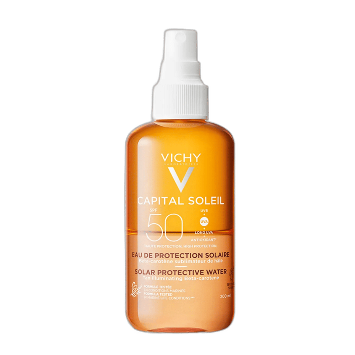 VICHY CAPITAL SOLEIL SOLAR PROTECTIVE WATER ENHANCED TAN SPF50 200 ml şişeGüneş SpreyiLOREAL1MST-15091VICHY CAPITAL SOLEIL SOLAR PROTECTIVE WATER ENHANCED TAN SPF50 200 ml şişe