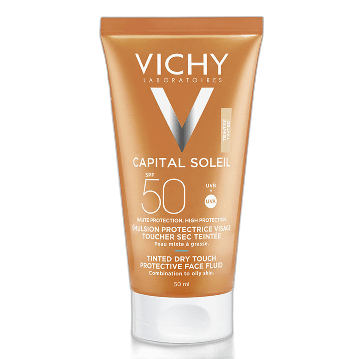 VICHY CAPITAL SOLEIL TINTED DRY TOUCH EMULSION SPF50 GUNES KREMI 50 ml tüpGüneş Kremi & JeliLOREAL1MST-14832VICHY CAPITAL SOLEIL TINTED DRY TOUCH EMULSION SPF50 GUNES KREMI 50 ml tüp