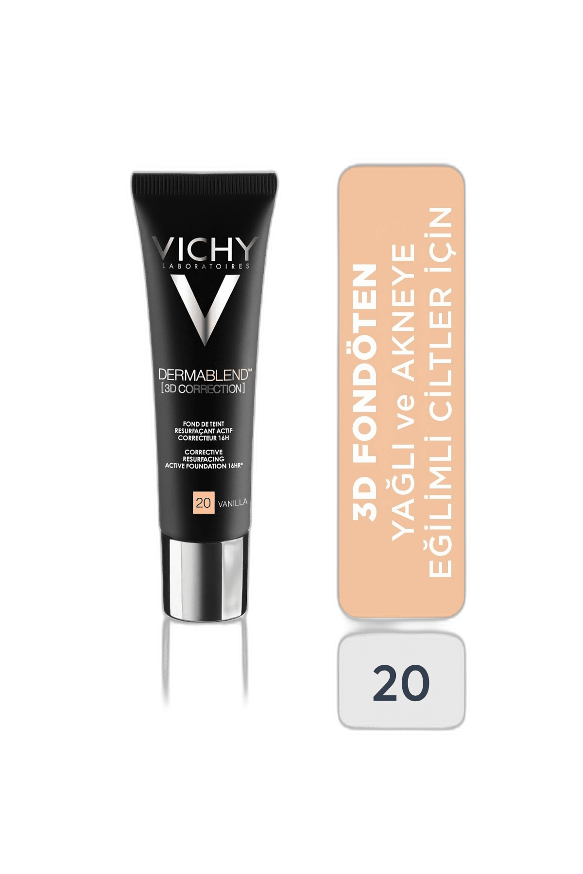 VICHY DERMABLEND 3D 20 30 ml tüpFondöten & Bb-cc KremLOREAL1MST-14459VICHY DERMABLEND 3D 20 30 ml tüp