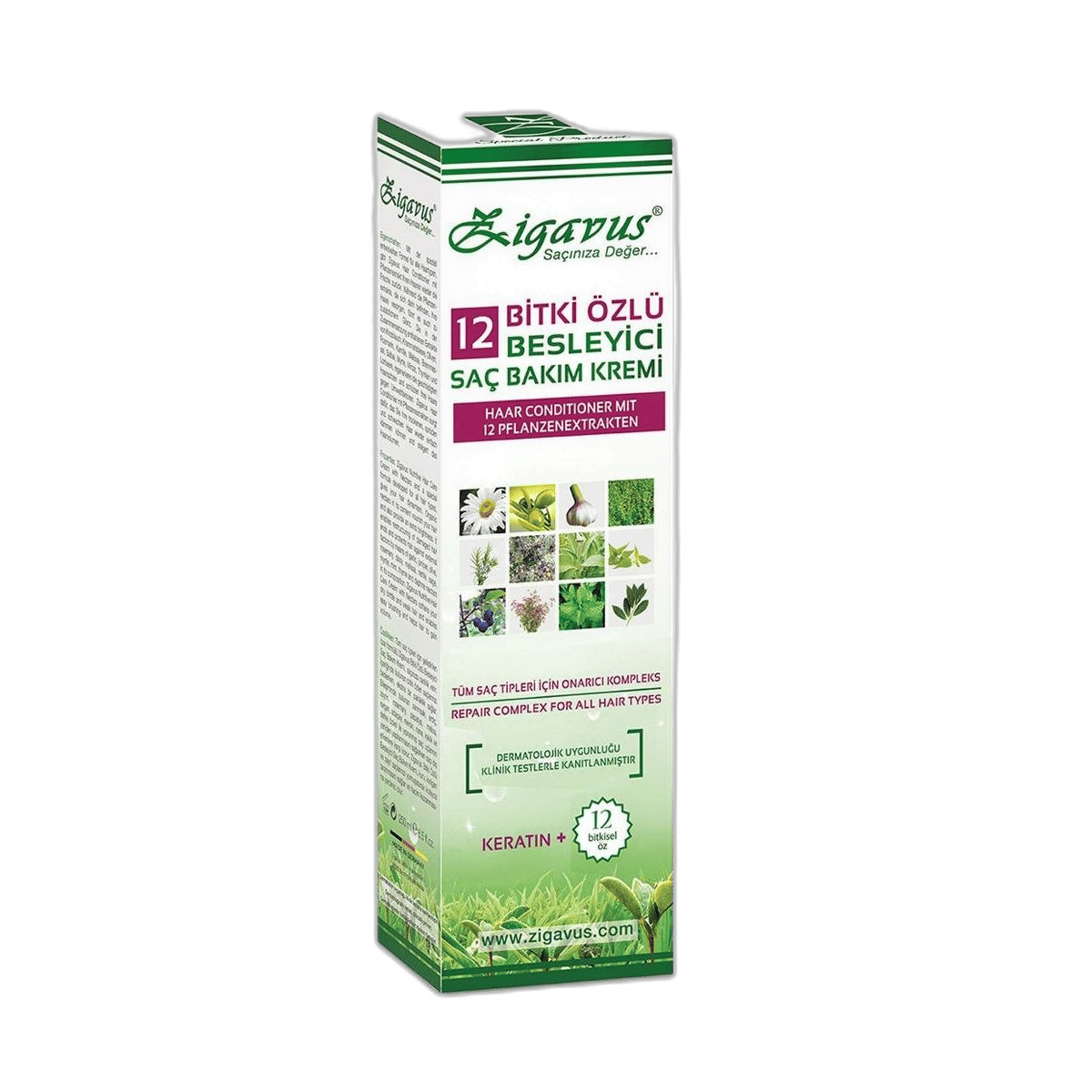 ZIGAVUS 12 BITKI OZLU BESLEYICI SAC BAKIM KREMI 250 ml şişeSaç Kremi & JeliST SAĞLIK1MST-9835ZIGAVUS 12 BITKI OZLU BESLEYICI SAC BAKIM KREMI 250 ml şişe