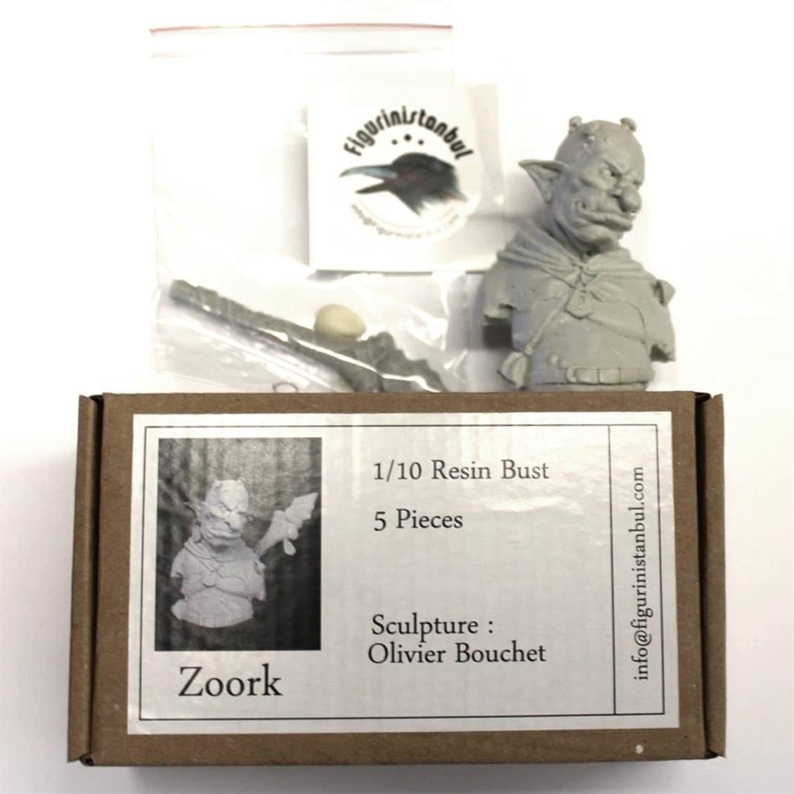 1/10 Ölçek, Zoork Resin Büst-5 Parça