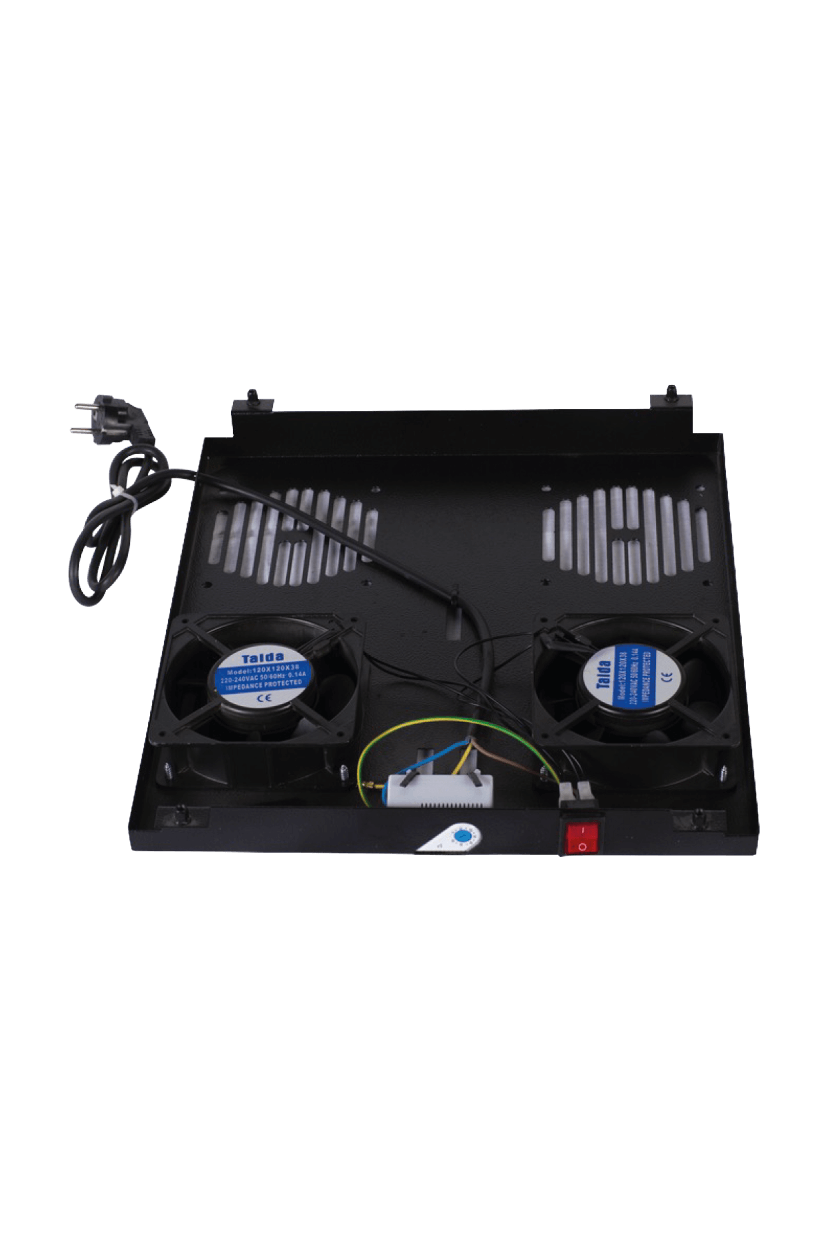 2 Li Termotatlı Analog Fan