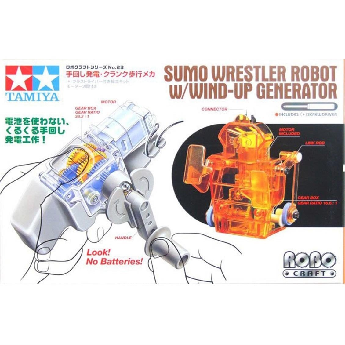 71123 SUMO ROBOT W/WİNDUP GENERATOR