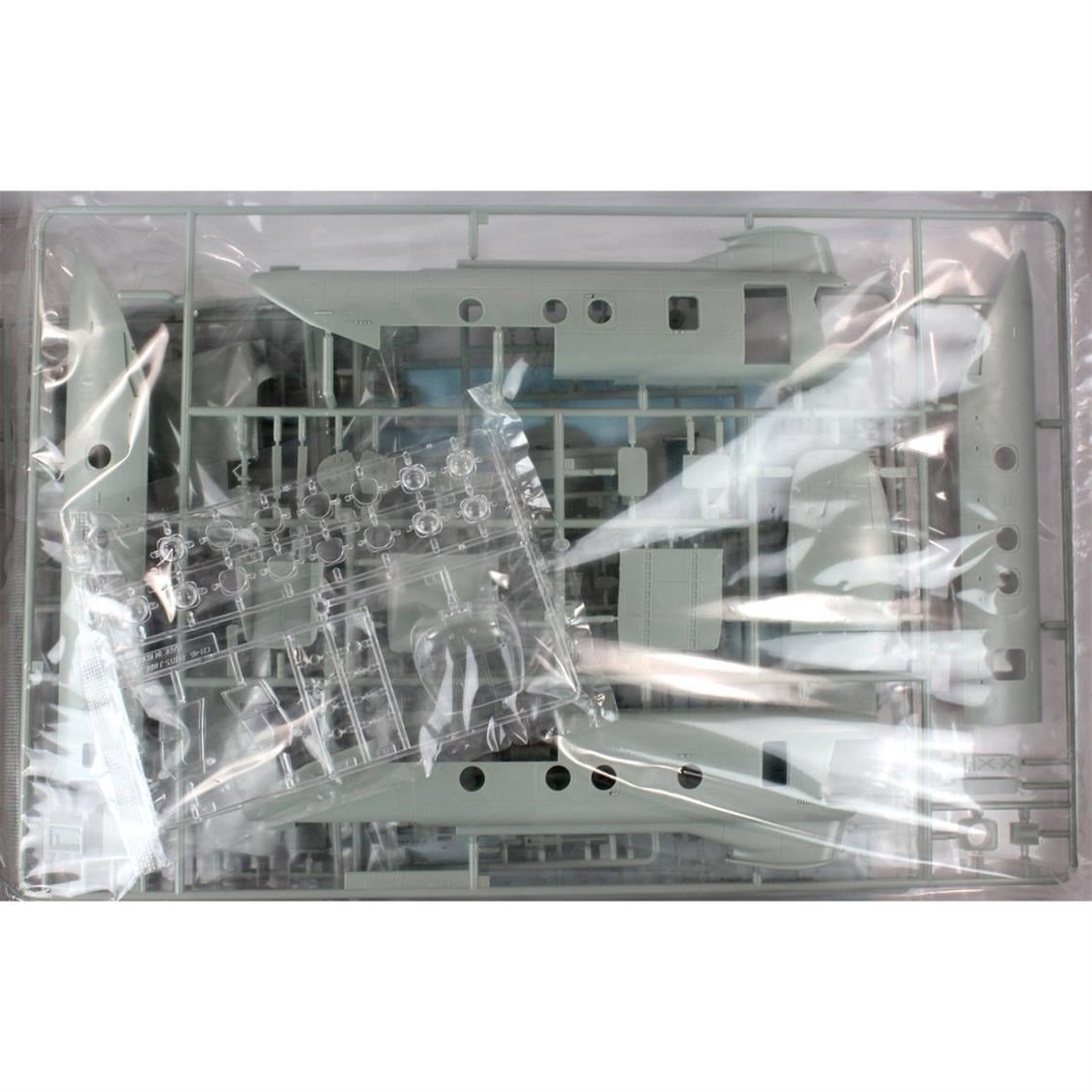 Academy 12207 1/48 Ölçek, CH-46D Sea Knight Helikopter, Plastik Model Kiti