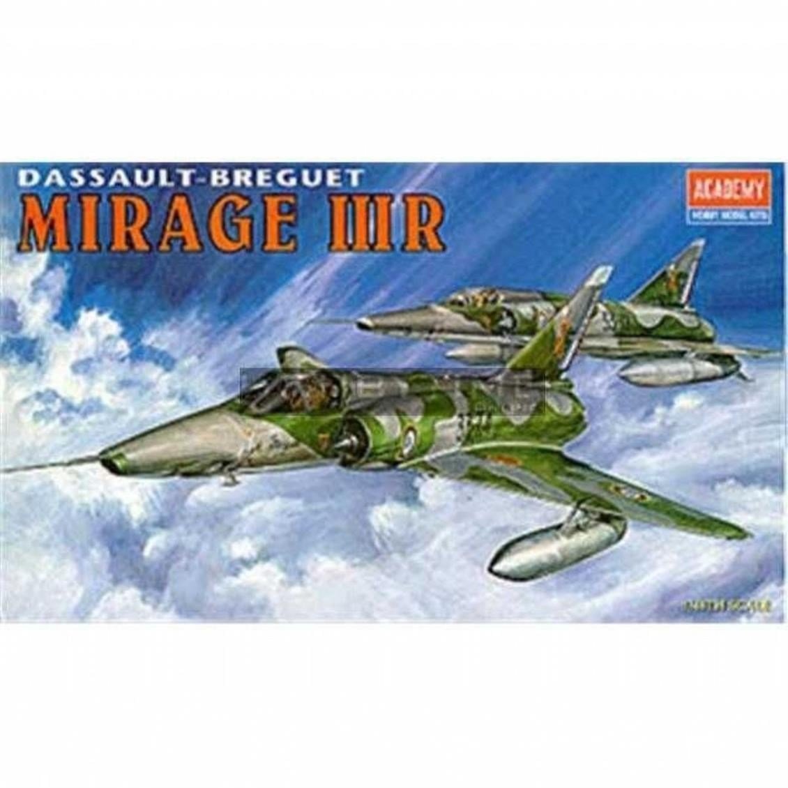 Academy 12248 1/48 Ölçek, Mirage III R Savaş Uçağı, Plastik Model Kiti