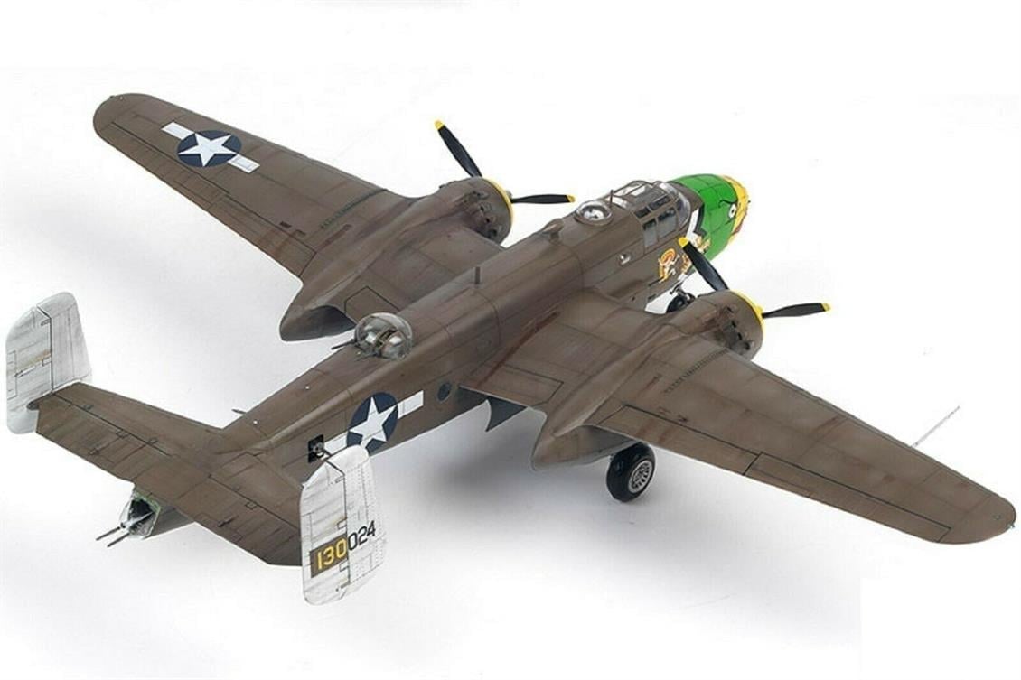 Academy 12328 1/48 Ölçek, USAAF B-25D (Pacific Theatre) Savaş Uçağı, Plastik Model Kiti