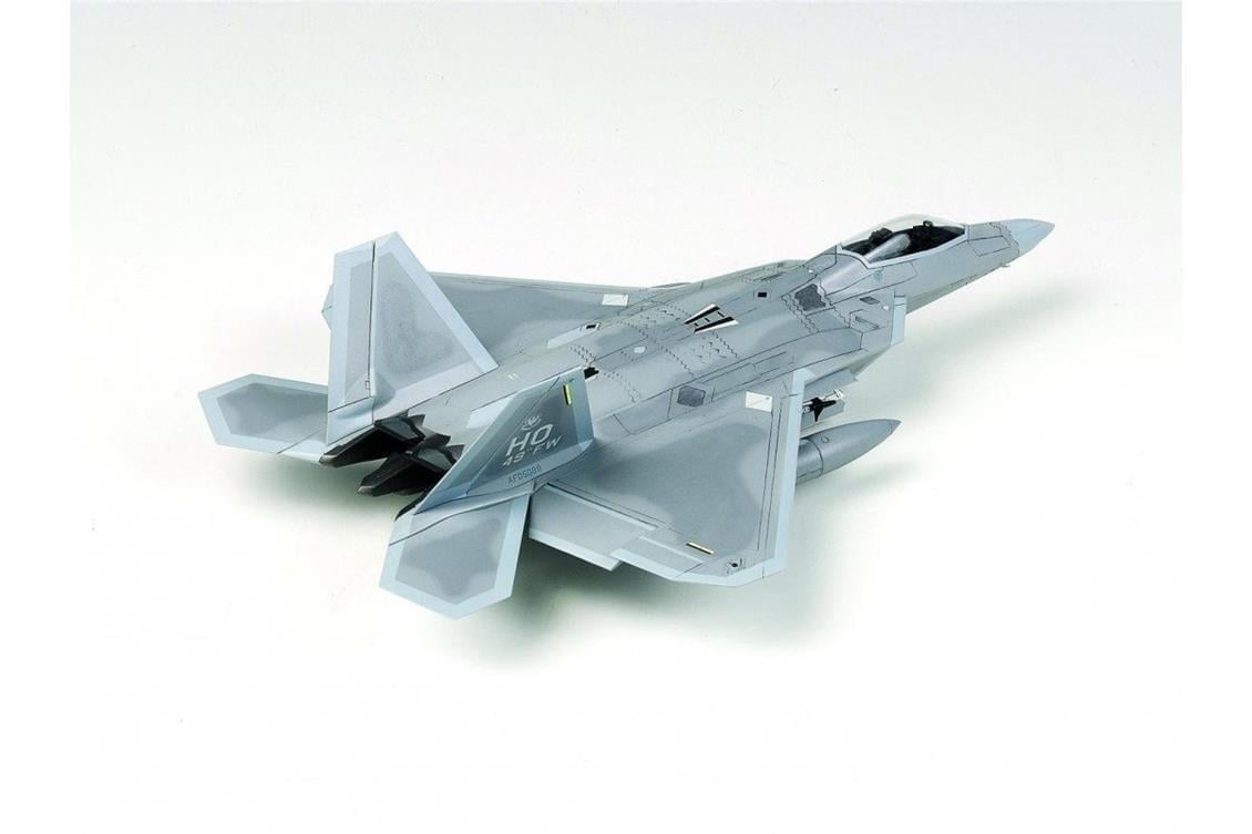 Academy 12423 1/72 Ölçek, ABD Hava Kuvvetleri F-22 Savaş Uçağı, Plastik Model Kiti