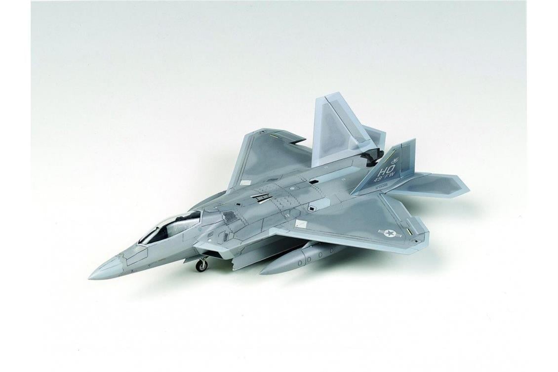 Academy 12423 1/72 Ölçek, ABD Hava Kuvvetleri F-22 Savaş Uçağı, Plastik Model Kiti