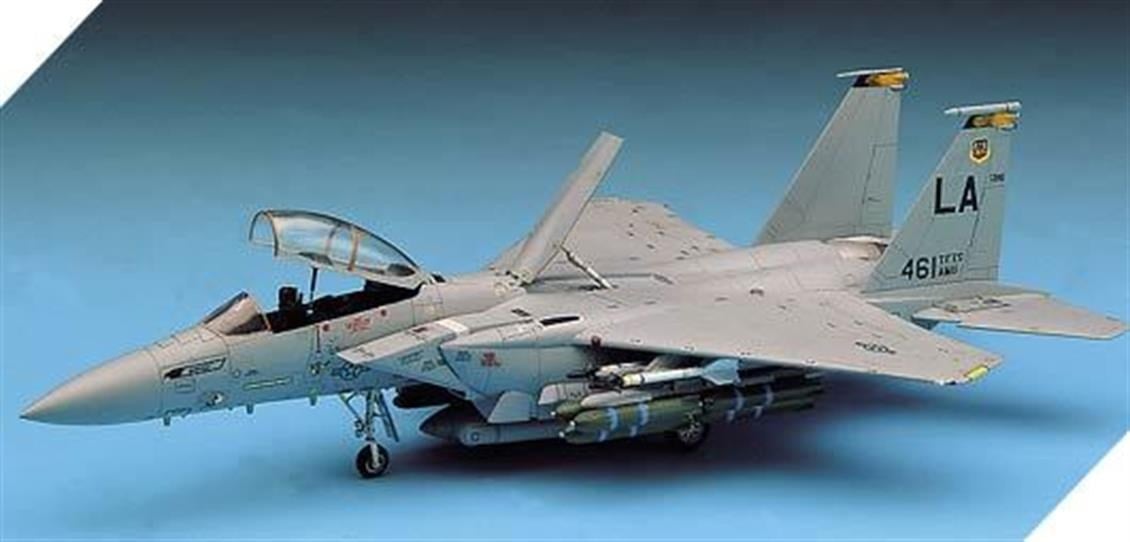 Academy 12478 1/72 Ölçek, F-15E Savaş Uçağı, Plastik Model Kiti