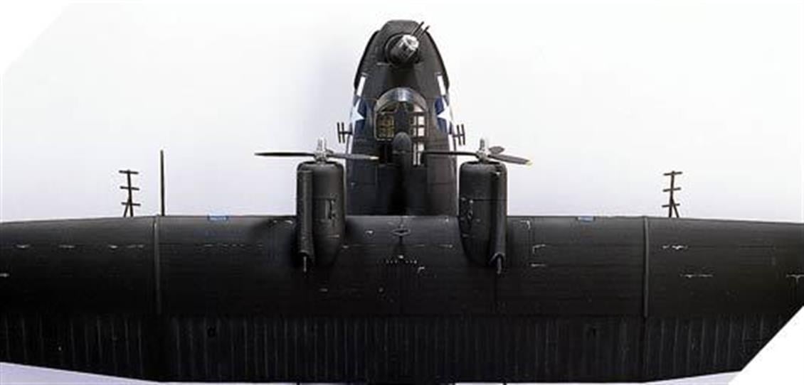 Academy 12487 1/72 Ölçek, PBY-5A Catalina (Siyah Kedi) Savaş Uçağı, Plastik Model Kiti