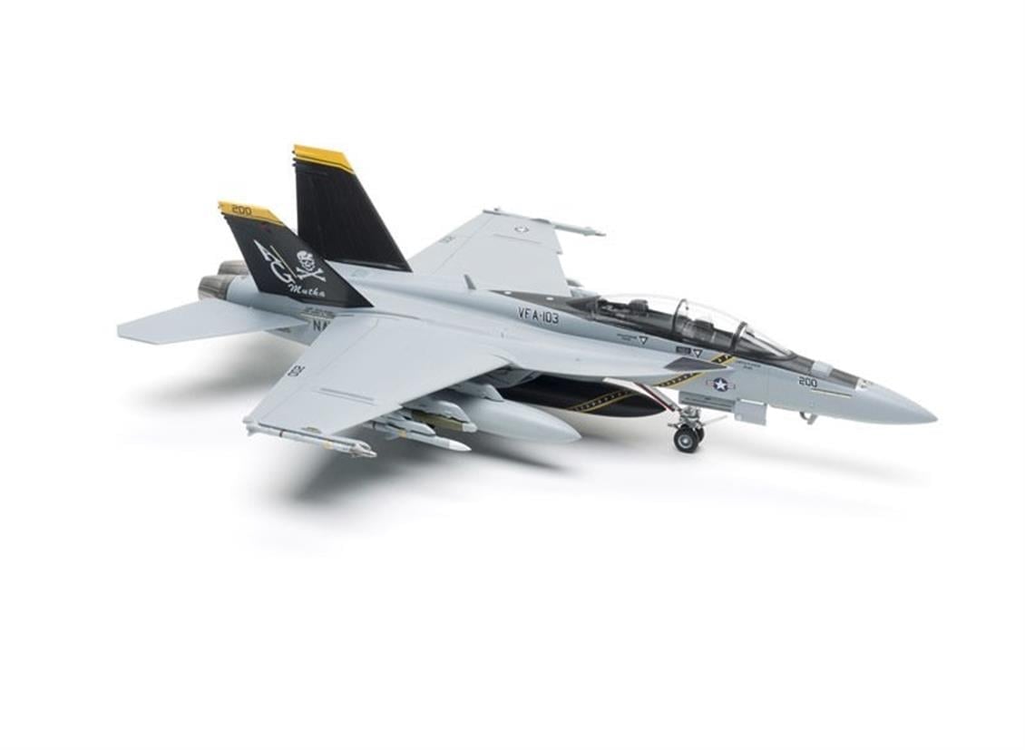 Academy 12535 1/72 Ölçek, USN F/A-18F Savaş Uçağı, Plastik Model Kiti