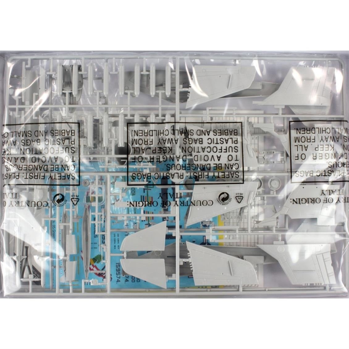 Academy 12543 1/72 Ölçek, A-6E Green Lizards Savaş Uçağı, Plastik Model Kiti