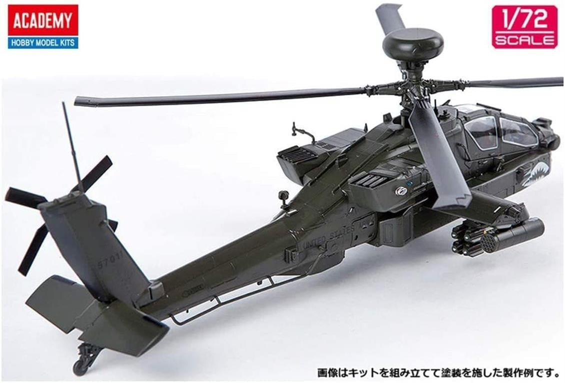 Academy 12551 1/72 Ölçek, ABD Kara Kuvettleri AH-64D Blok II Geç Dönem Helikopter, Plastik Model Kiti