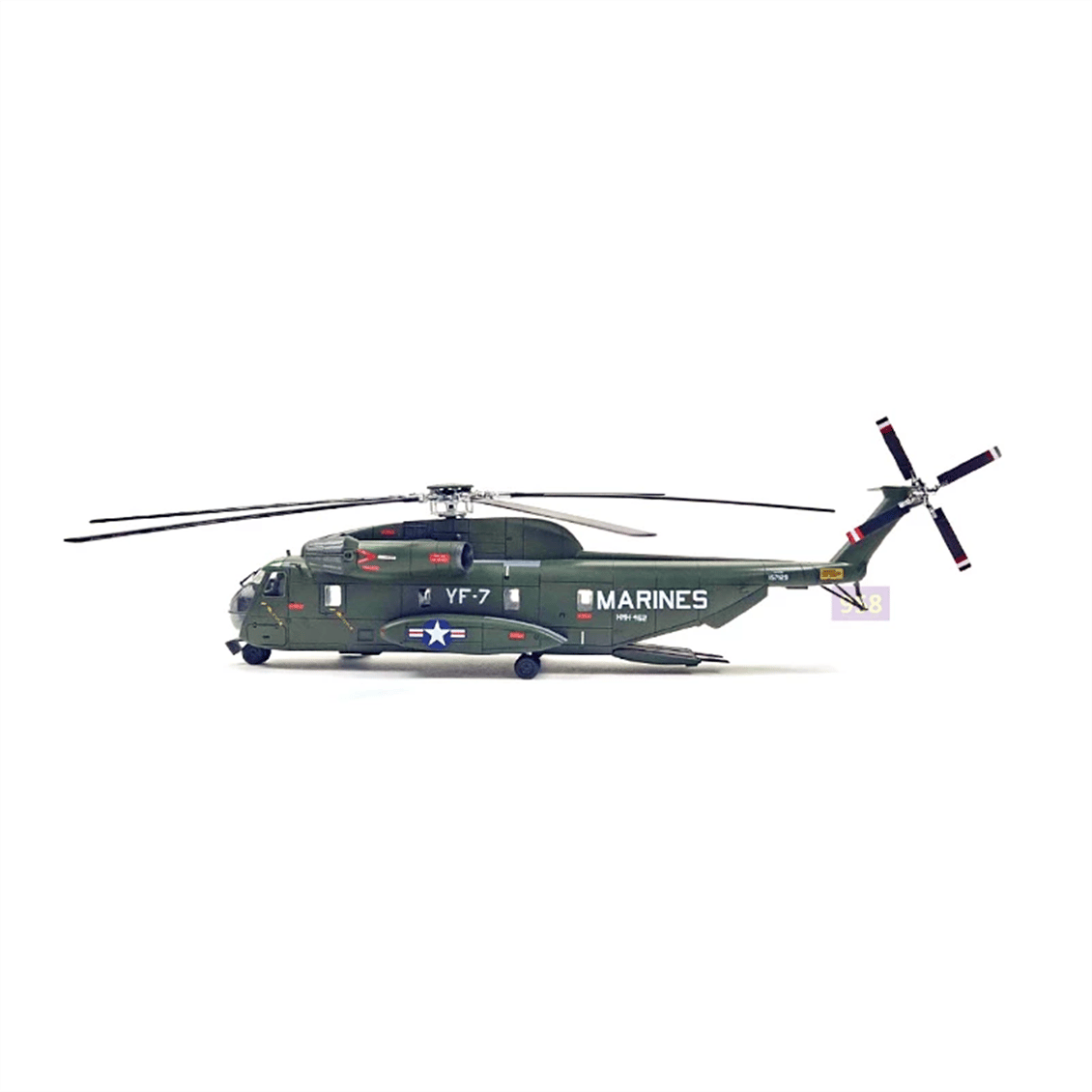 Academy 12575 1/72 Ölçek, USMC CH-53D Sea Stallion Askeri Helikopter, Plastik Model Kiti