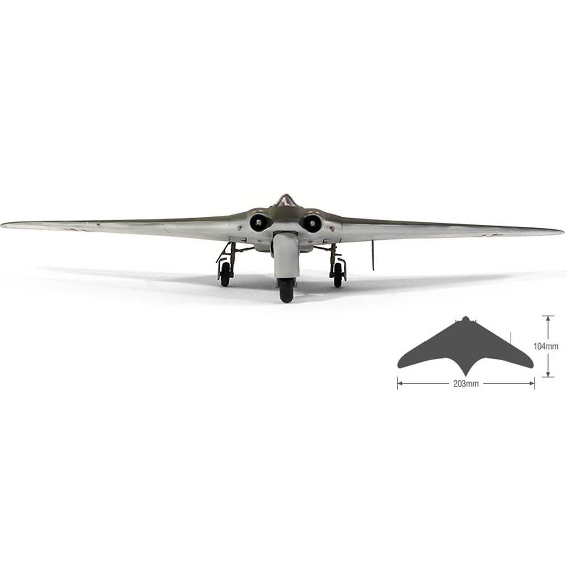 Academy 12583 1/72 Ölçek, German Horten Ho 229 (Wunderwaffe) Savaş Uçağı, Plastik Model Kiti