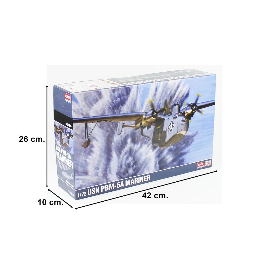 Academy 12586 1/72 USN PBM-5A Mariner, Deniz Bombardıman Uçağı, Plastik Model Kiti