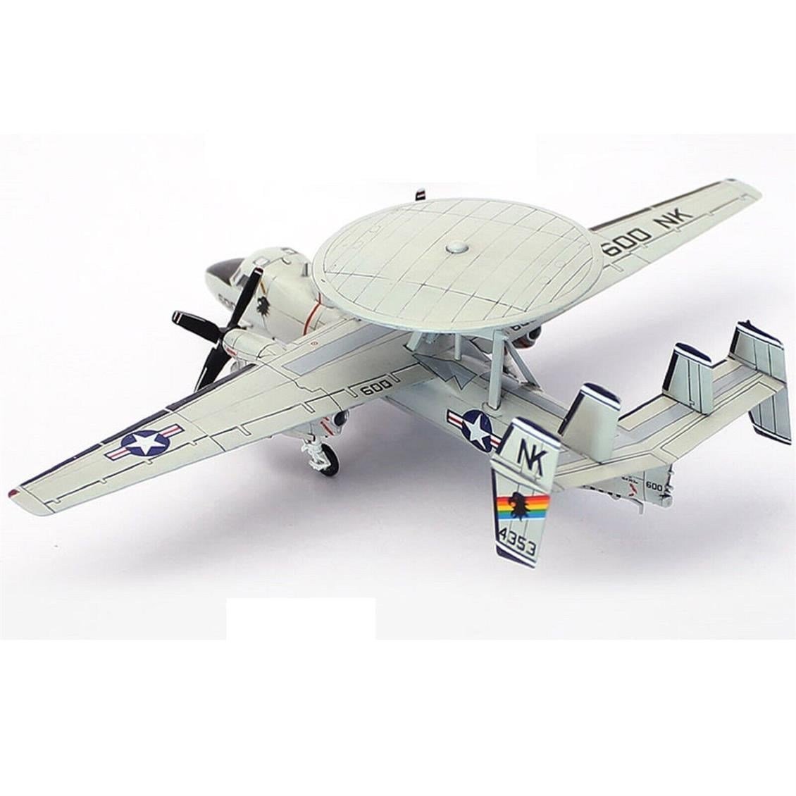 Academy 12623 1/144 Ölçek, USN E-2C VAW-113 (Black Eagles) Hava Radar Uçağı, Plastik Model Kiti