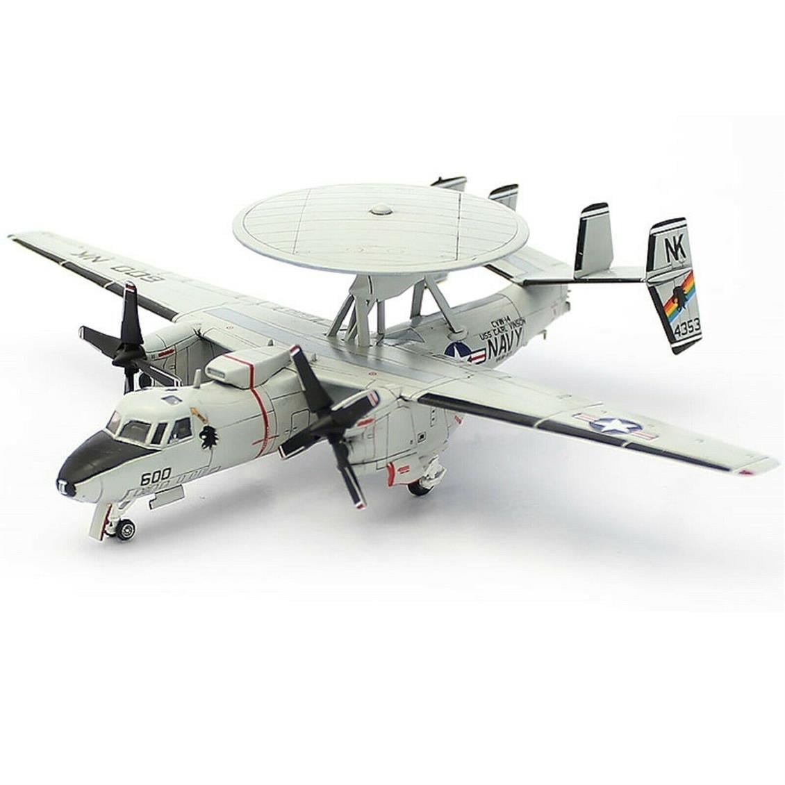 Academy 12623 1/144 Ölçek, USN E-2C VAW-113 (Black Eagles) Hava Radar Uçağı, Plastik Model Kiti