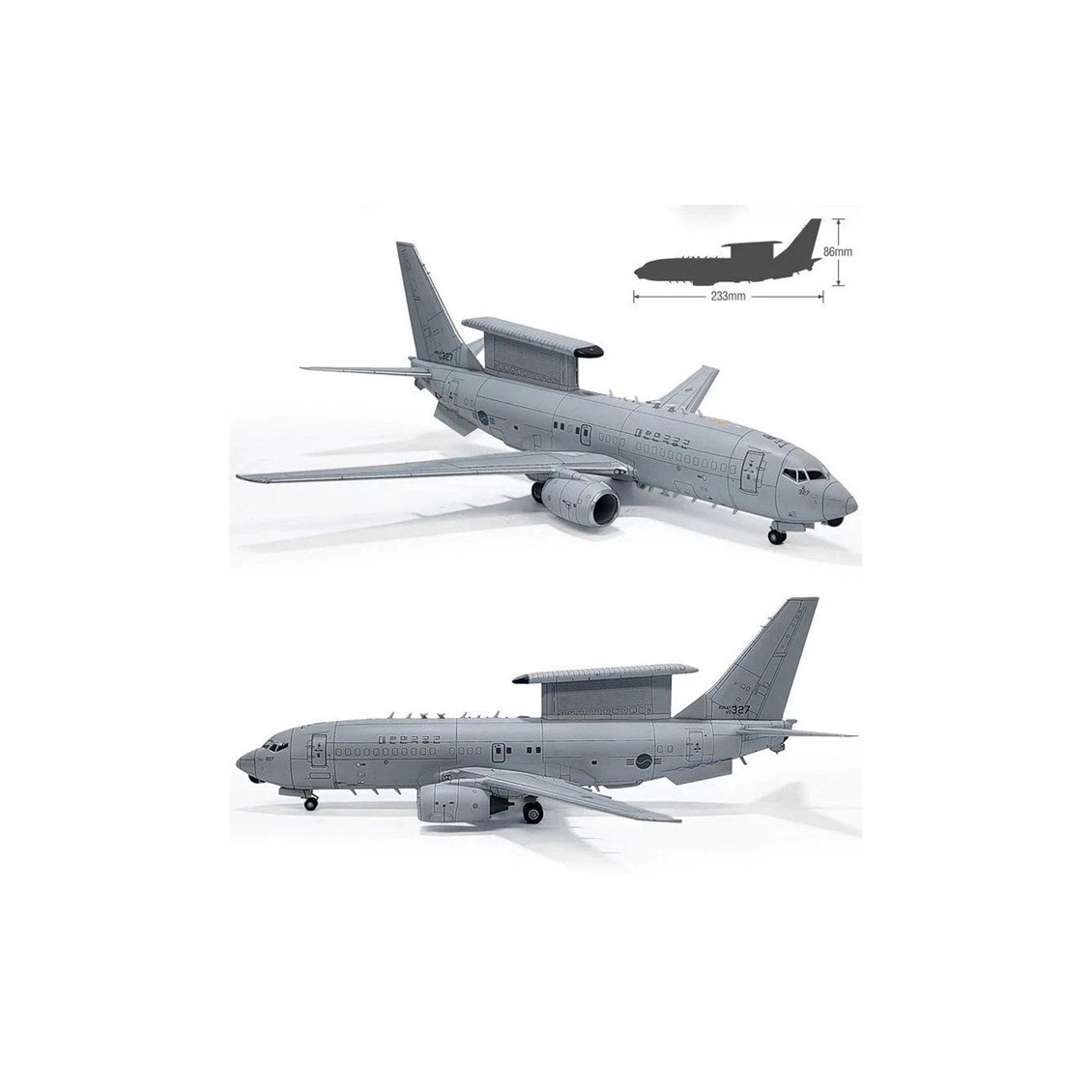 Academy 12651 1/144 ROKAF E-737 Peace Eye, Erken Uyarı ve Kontrol Uçağı, Plastik Model Kiti