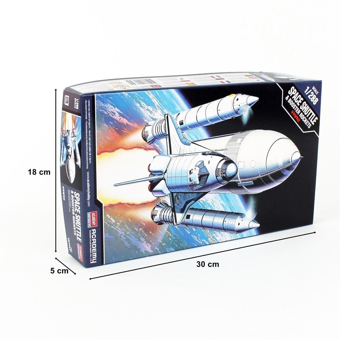 Academy 12707 1/288 Ölçek, Uzay Mekiği ve Roketleri, Plastik Model Kiti