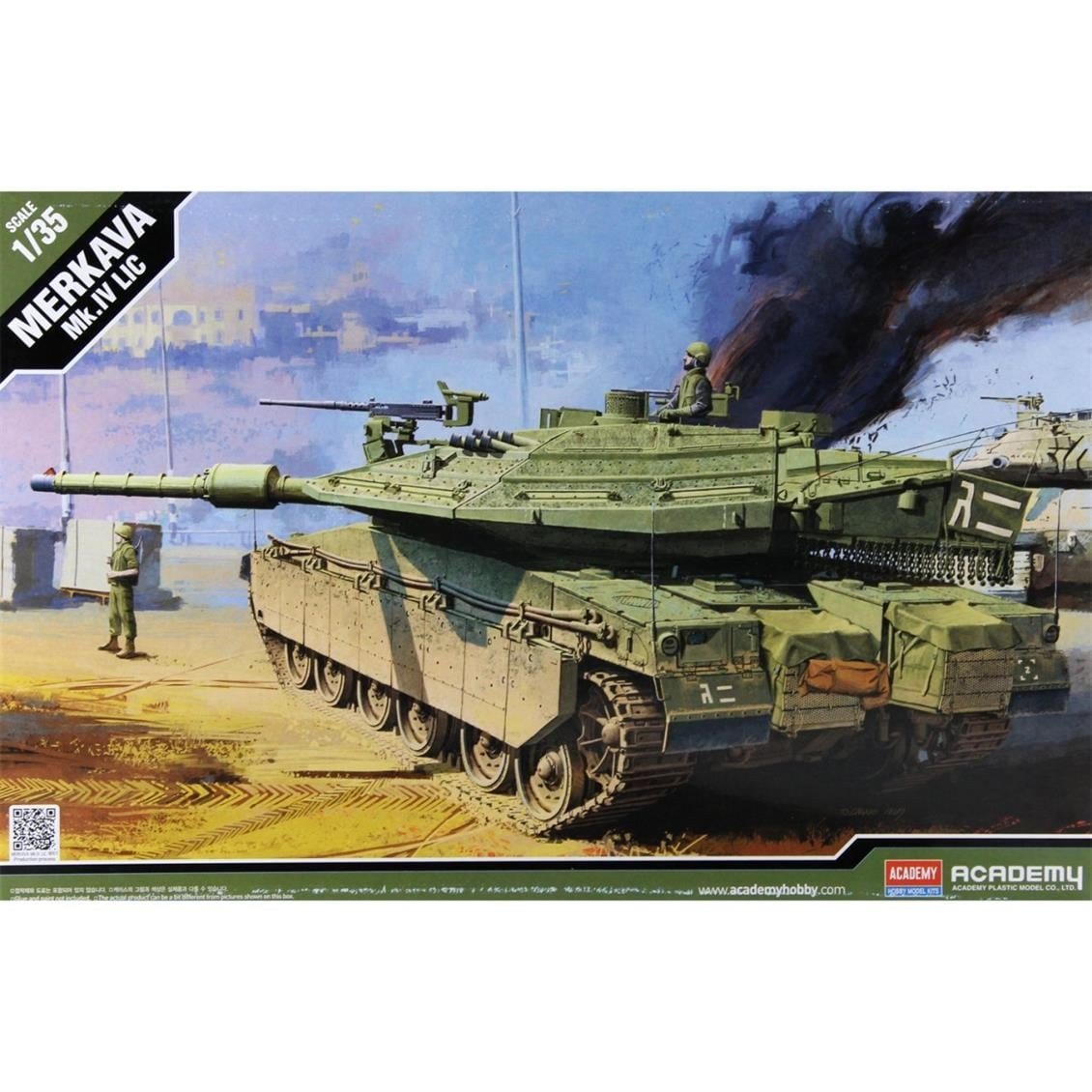 Academy 13227 1/35 Ölçek, Merkava Mk.IV LIC Tank, Plastik Model Kiti