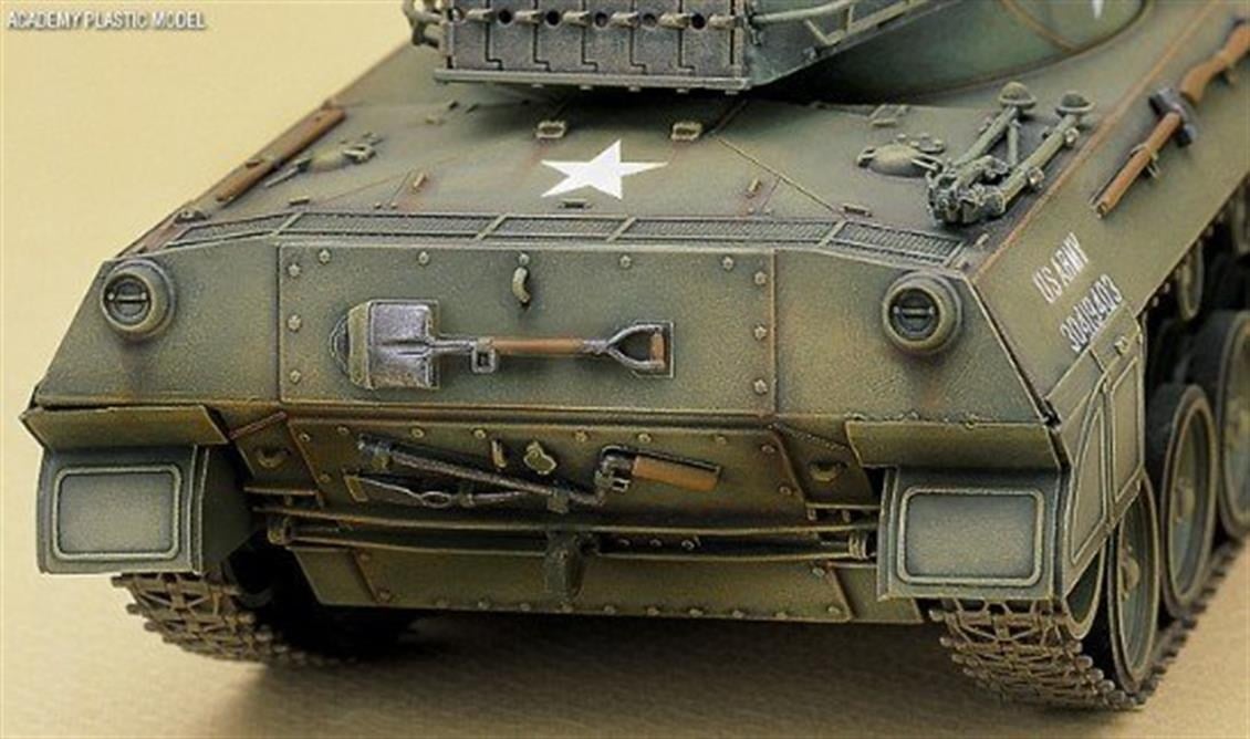 Academy 13255 1/35 Ölçek, US ARMY M-18 Hellcat Tankı, Plastik Model Kiti