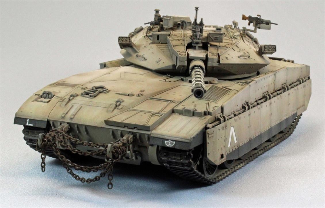 Academy 13286 1/35 Ölçek, Merkava Mk.IID Tankı, Plastik Model Kiti