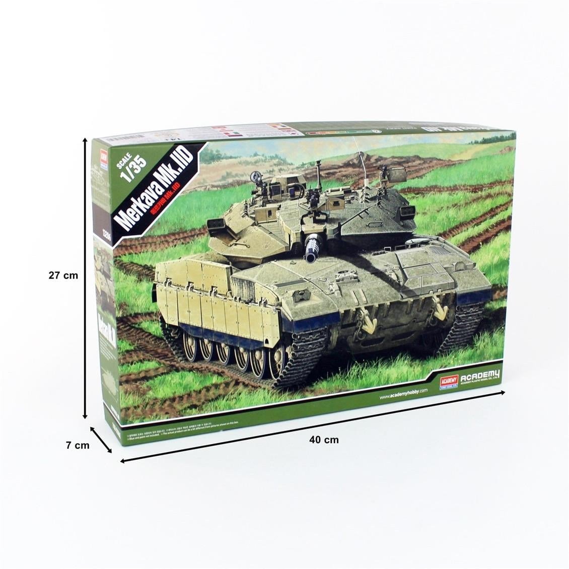 Academy 13286 1/35 Ölçek, Merkava Mk.IID Tankı, Plastik Model Kiti
