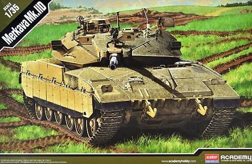 Academy 13286 1/35 Ölçek, Merkava Mk.IID Tankı, Plastik Model Kiti