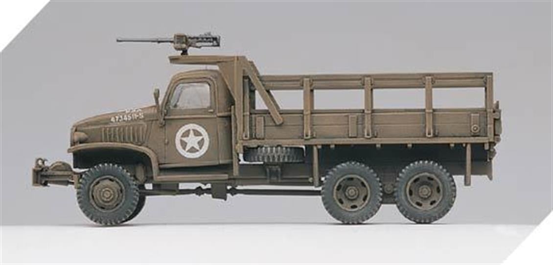Academy 13402 1/72 Ölçek, Amerikan. 2.5 ton Kargo kamyonu ve aksesuarları Demonte, Plastik Maket Seti