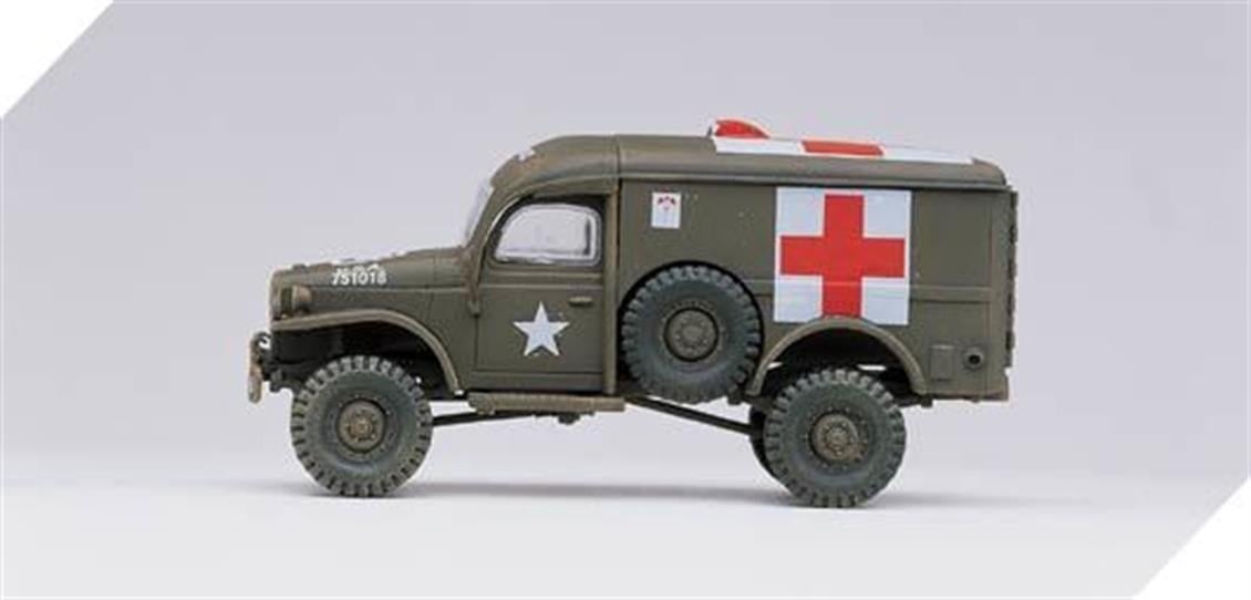 Academy 13403 1/72 Ölçek, Amerikan Ambulans ve Çekici Demonte, Plastik Maket Seti