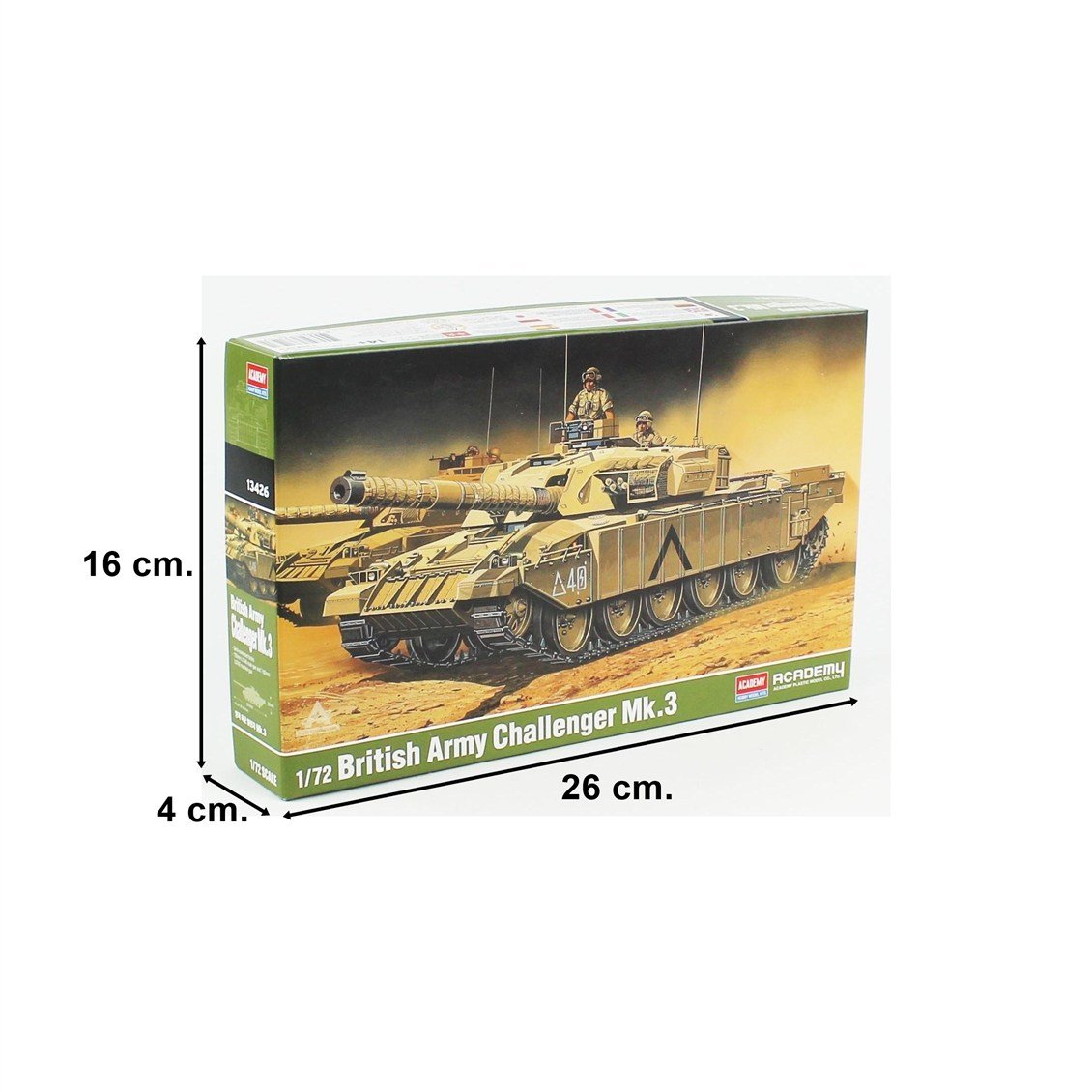Academy 13426 1/72 British Army Challenger Mk.3 Tankı, Plastik Model Kiti