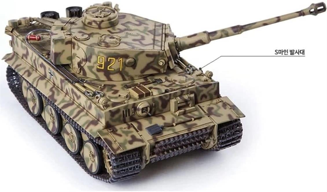Academy 13509 1/35 Ölçek, German Tiger-I Ver. Early (Operation Citadel) Tankı, Plastik Model Kiti maketi