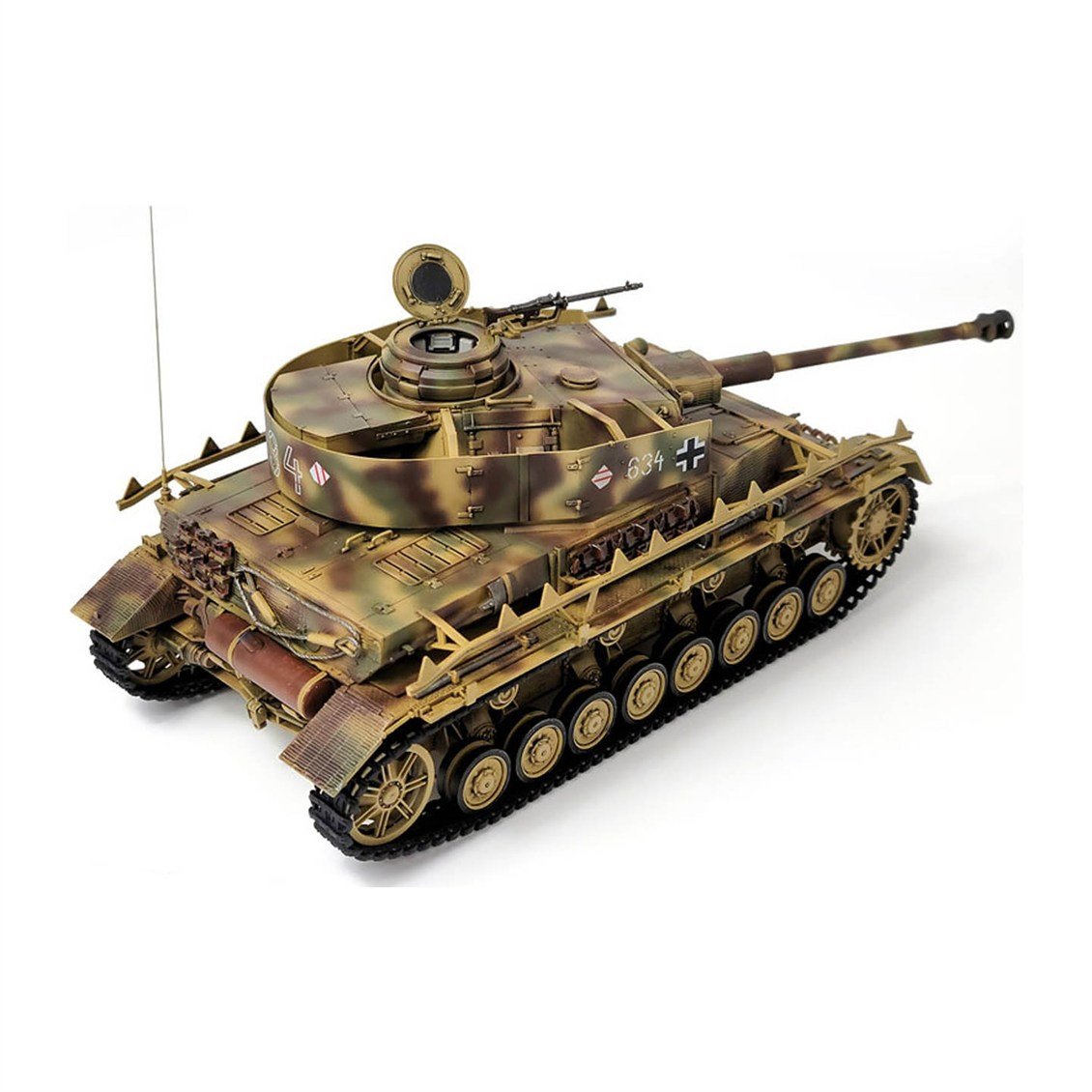 Academy 13528 1/35 German Panzer ? Ausf.H (Ver.Late) Tankı, Plastik Model Kiti