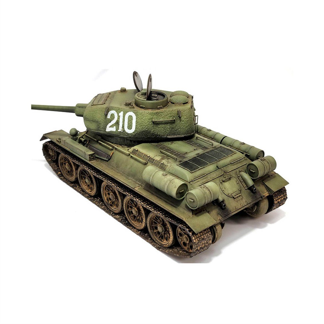 Academy 13554 1/35 Soviet Medium T-34-85 (Ural Tank Factory No. 183) Tankı, Plastik Model Kiti