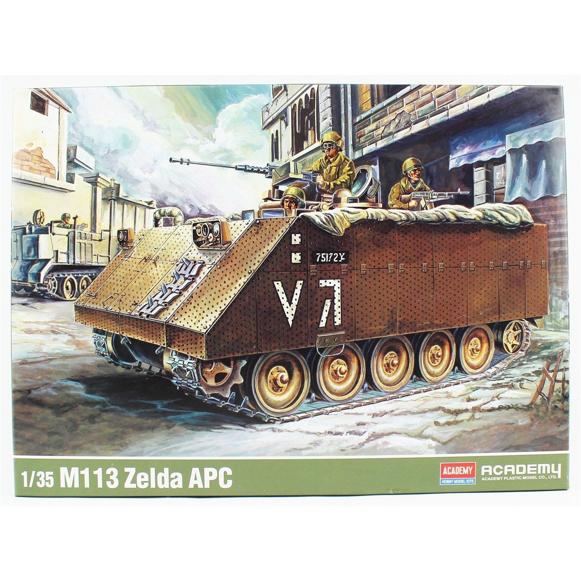 Academy 13557 1/35 M113 Zelda APC Zırhlı Personel Taşıyıcı, Plastik Model Kiti