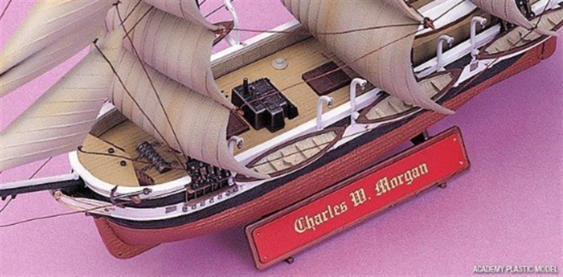 Academy 14204 1/200 Ölçek, New Bedford Whaler Yelkenli Gemisi, Plastik Model Kiti
