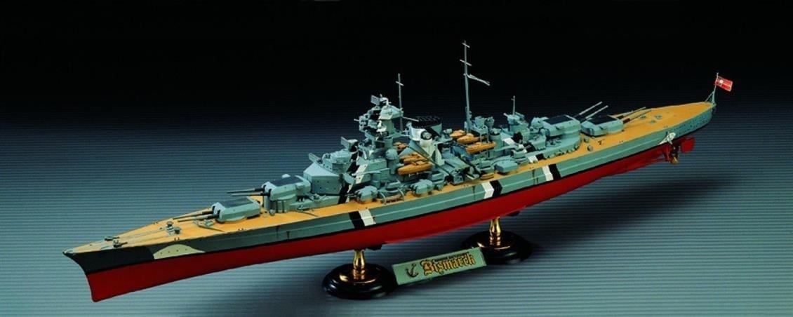 Academy 14218 1/800 Ölçek, Bismarck Savaş Gemisi, Plastik Model Kiti
