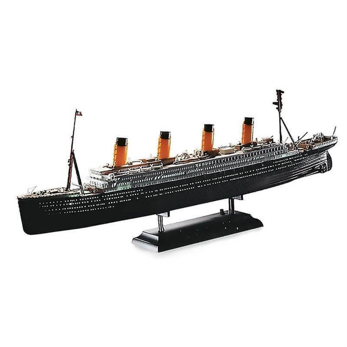 Academy 14220 1/700 Ölçek, R.M.S. Titanik Transatlantik (Led Işıklı), Plastik Yolcu Gemisi Maketi