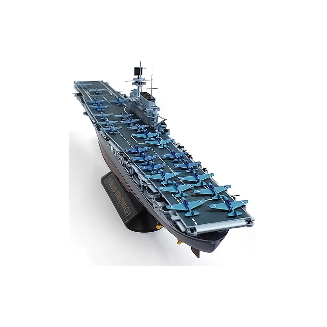 Academy 14229 1/700 USS Yorktown CV-5 (Battle of Midway) Savaş Gemisi, Plastik Model Kiti